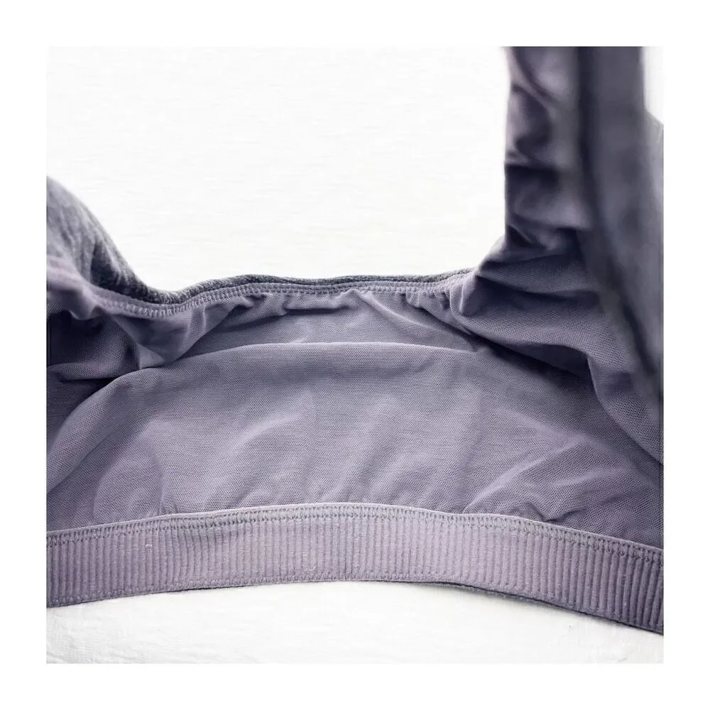 BUY 1 GET 1 FREE Victorias Secret medium sports bra gray space dye unlined has s
